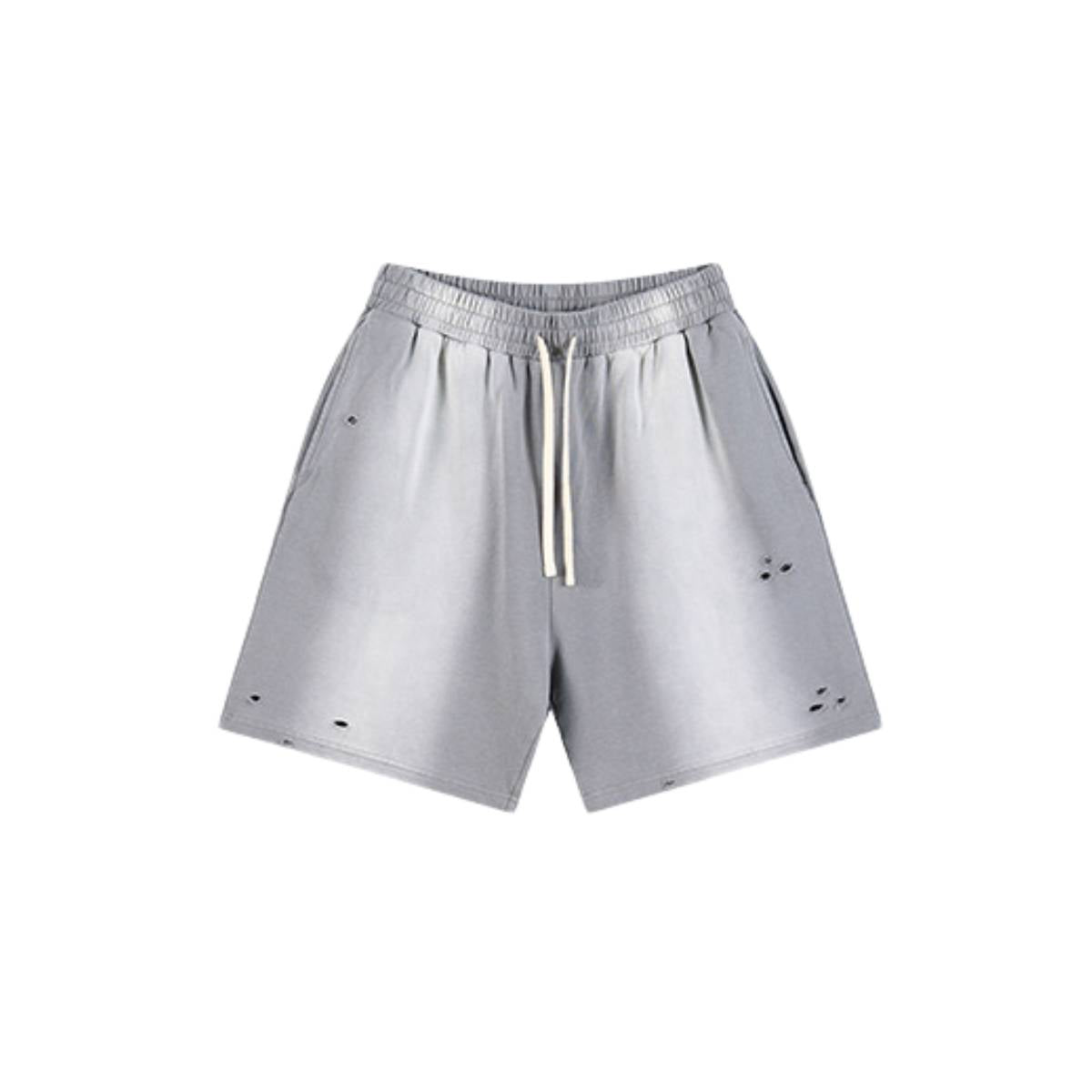 Shorts holgados vintage con lavado intenso