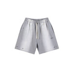 Shorts holgados vintage con lavado intenso