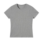 Slim Fit Cropped Heavyweight T-Shirt