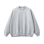 Solid Color Side-Split Fleece Sweatshirt