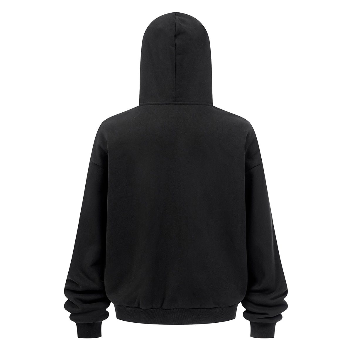 Fleece Lined Full Zip Front Hoodie