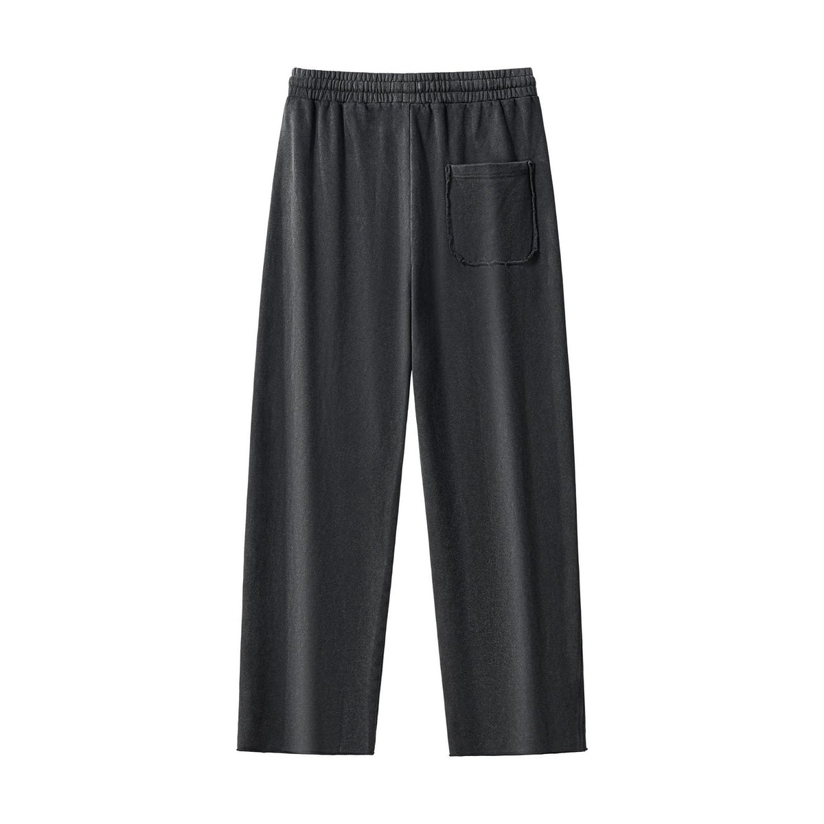 Raw Edge Heavyweight Washed Cotton Sweatpants
