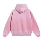 Destroyed Oversized Acid Wash Bleach Splatter Hoodie