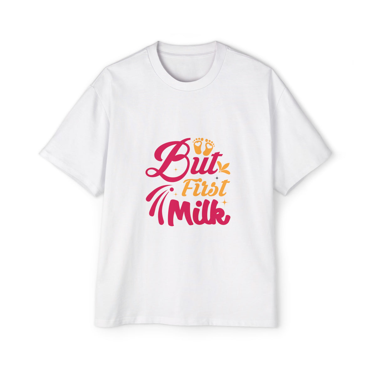 But First Milk Graphic Tee-INNBLAC Fashion Apparel