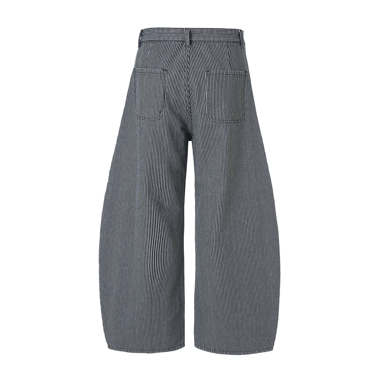 Striped Wide Leg High Waisted Casual Comfort Pants