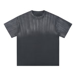 Hand-Painted Gradient Oversized Tee 8oz