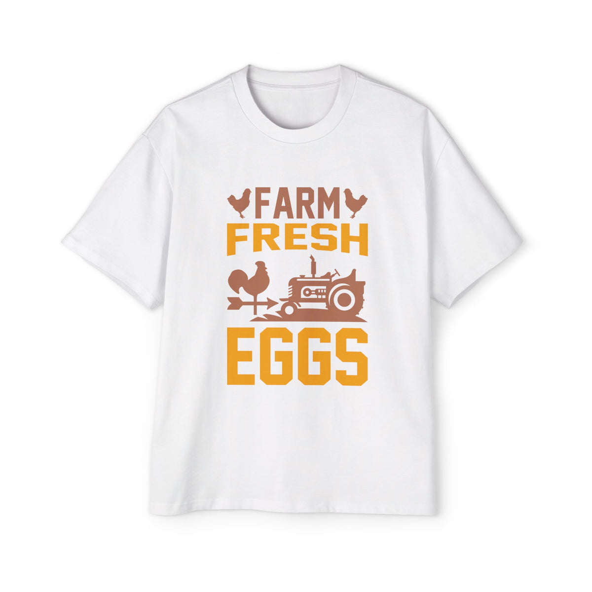 Farm Fresh Eggs Graphic Tee-INNBLAC Fashion Apparel
