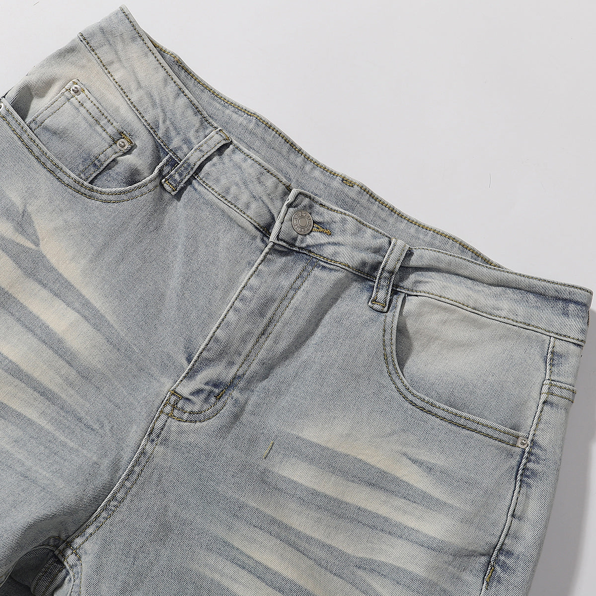 Light Wash Vintage Slight Flare Jeans