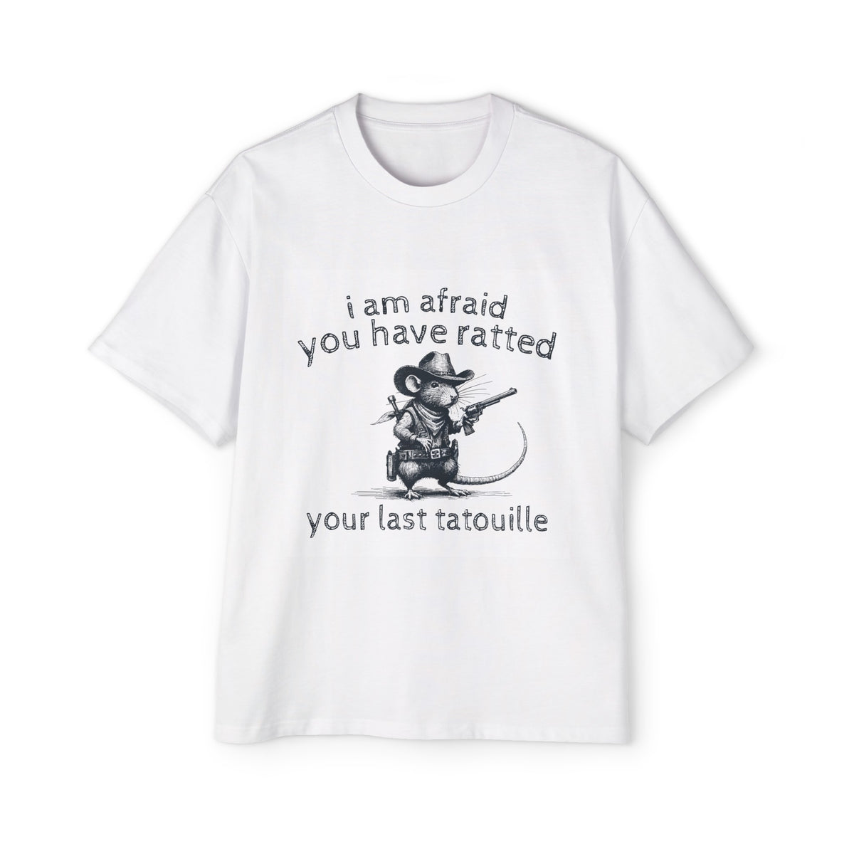 Cowboy Mouse Graphic Tee-INNBLAC Fashion Apparel