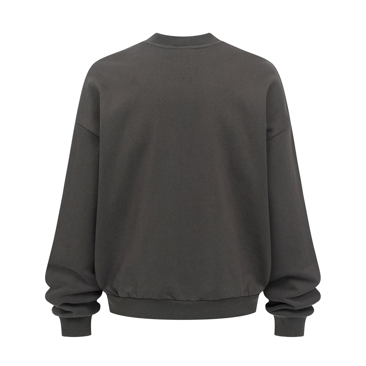 Brushed Fleece Soft Crewneck Pullover Sweatshirt