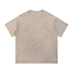 Washed Faded Baggy Cotton Tee 7.5oz