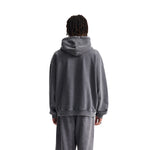 Double Yarn Vintage Washed Zippered Comfort Hoodie