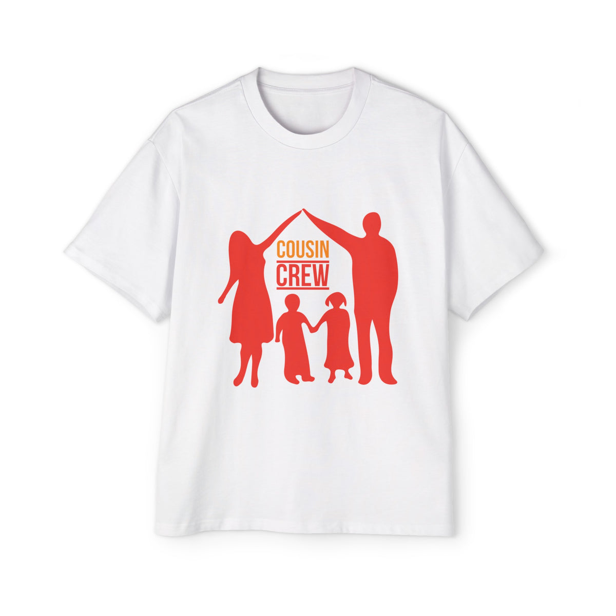 Cousin Crew Graphic Tee-INNBLAC Fashion Apparel