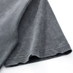 Distressed Oversized Raw Hem Tee