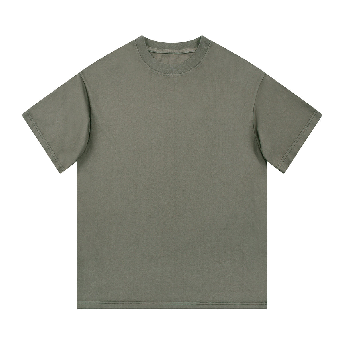 Drop Shoulder Cotton T Shirt 7.5oz