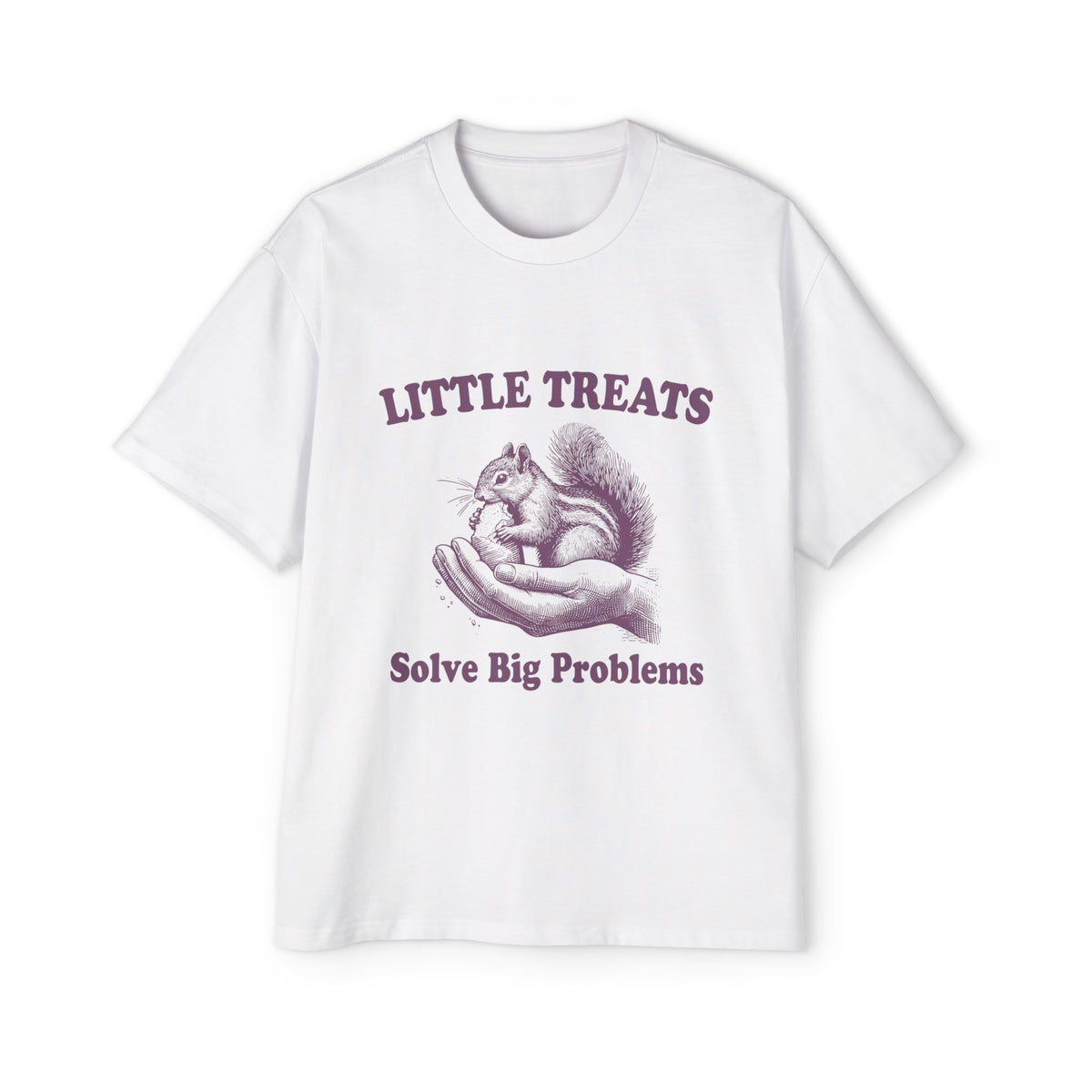 Little Treats Solve Big Problems Graphic Tee-INNBLAC Fashion Apparel