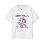 Little Treats Solve Big Problems Graphic Tee-INNBLAC Fashion Apparel