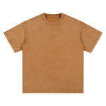 Washed Faded Baggy Cotton Tee 7.5oz