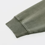 Stone-Washed Mock Two-Layer Hoodie
