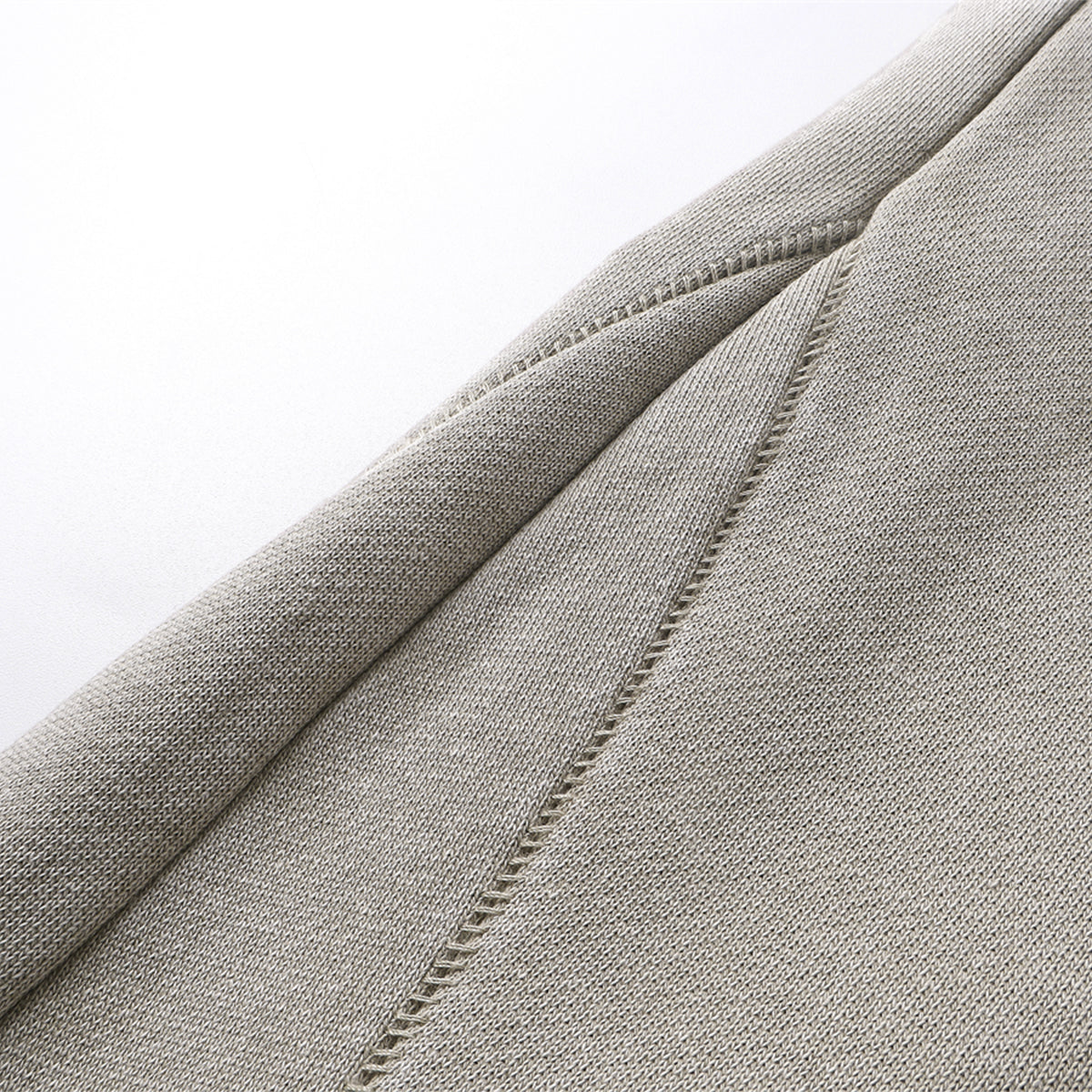 Destroyed Vintage High-Waisted Frayed Jogger Pants