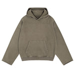 Washed Oversized Kangaroo Pocket Hoodie