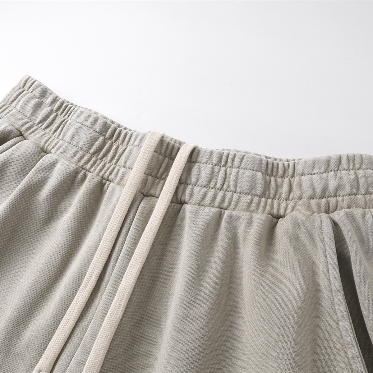 Vintage Washed Distressed Hem Sweatpants