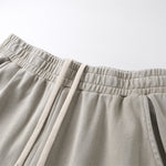 Destroyed Vintage High-Waisted Frayed Jogger Pants