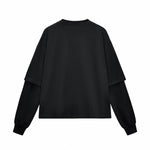 Boxy Fit Two-Layer Sleeve T-Shirt 280gsm