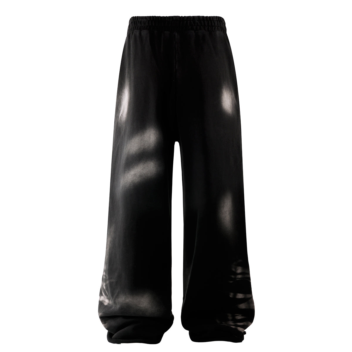 Distressed Spray-Paint Vintage Inspired Cuffed Sweatpants