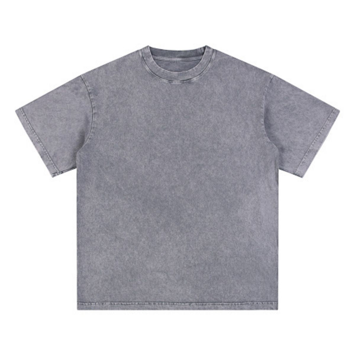 Washed Faded Baggy Cotton Tee 7.5oz