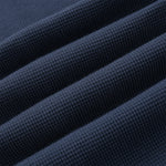 Heavyweight Waffle Split-Hem Texture T-Shirt