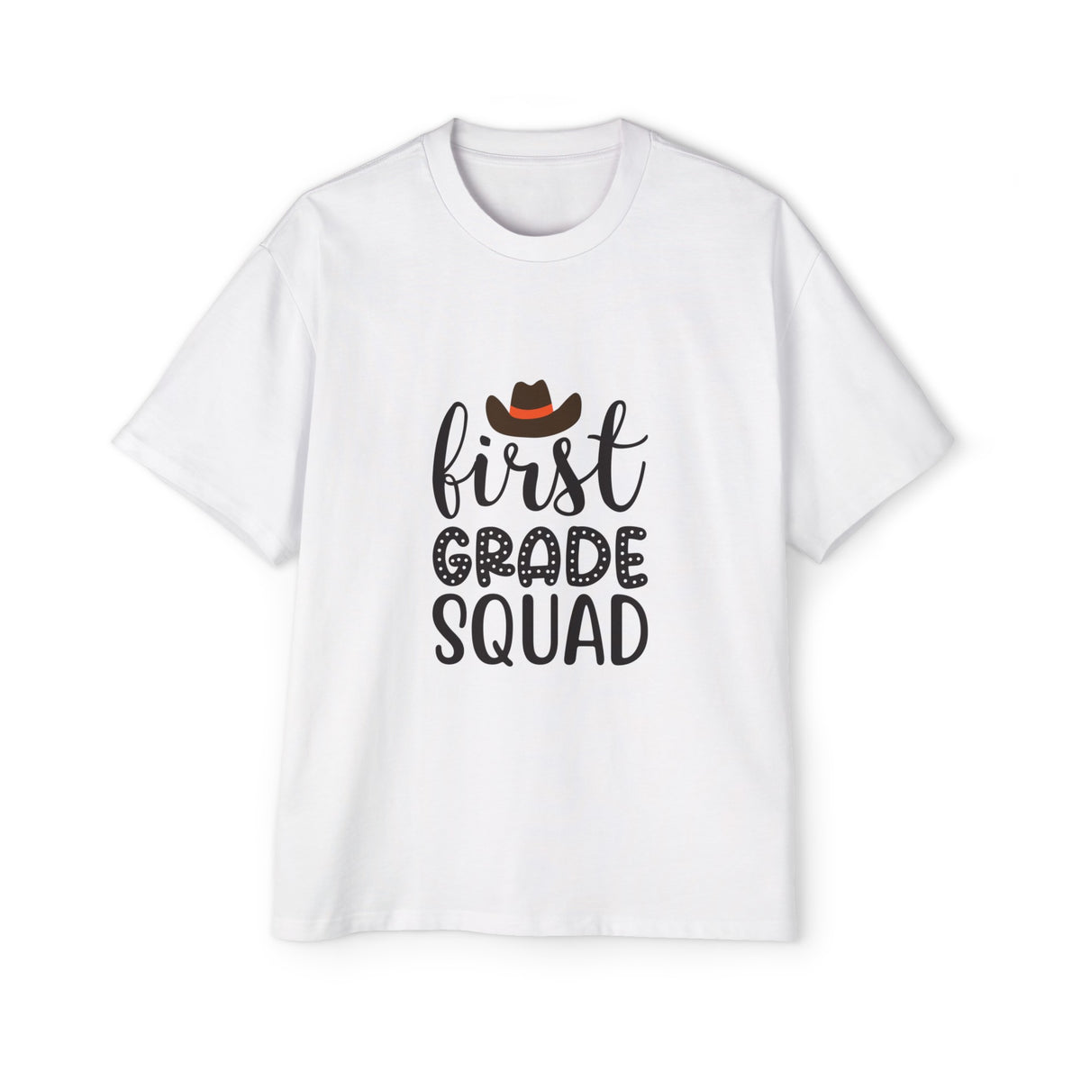 First Grade Squad Graphic Tee-INNBLAC Fashion Apparel