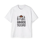 First Grade Squad Graphic Tee-INNBLAC Fashion Apparel
