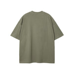 Luxury Cotton Slouchy Comfortable Oversized Basic Tee