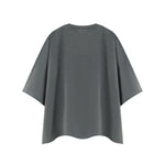 Washed Boxy Cropped Raglan Tee