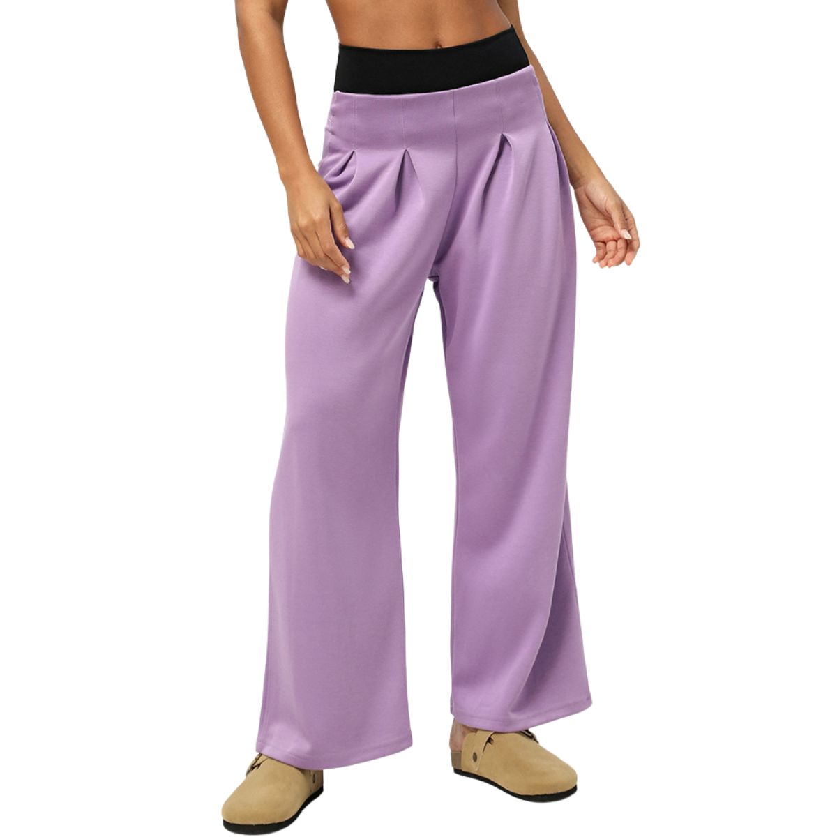 Women's Oversized Pleated Trousers