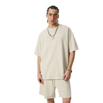 Vintage Wash Reverse T Shirt 8oz