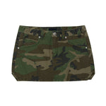 Women's Camouflage Print Mini Skirt