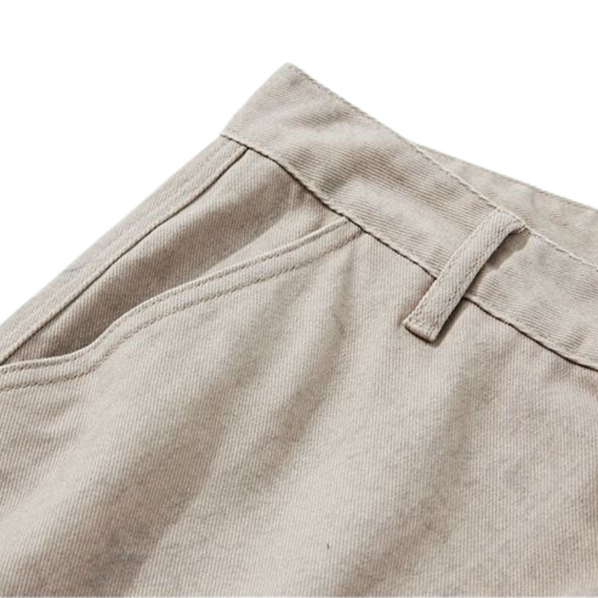 Pantalones cargo de algodón de pierna ancha y corte cropped
