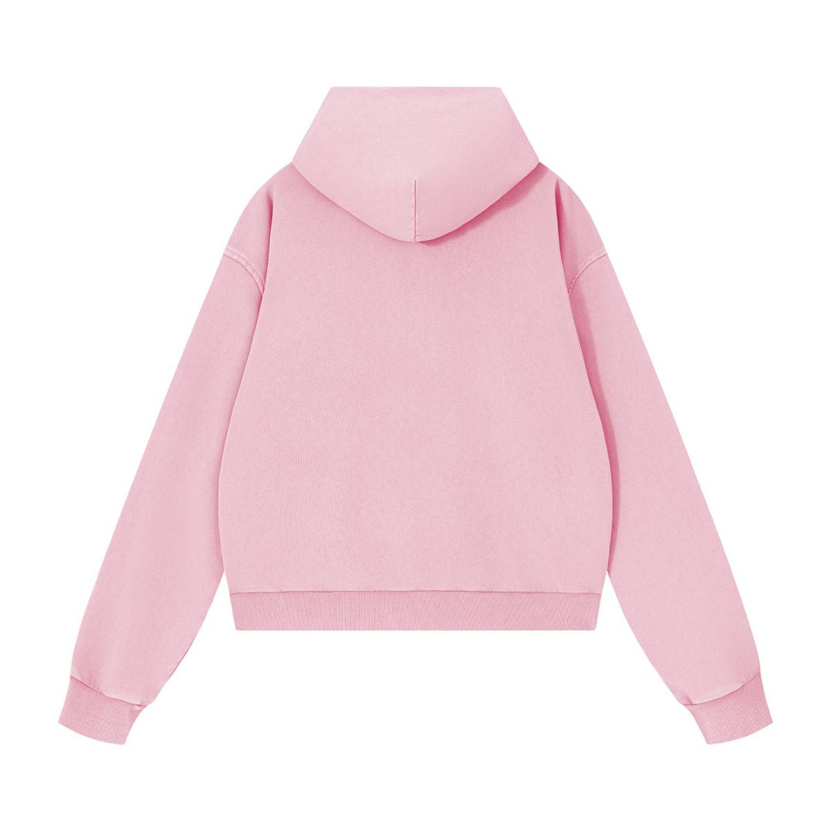 Washed Distressed Loose Casual Hoodie
