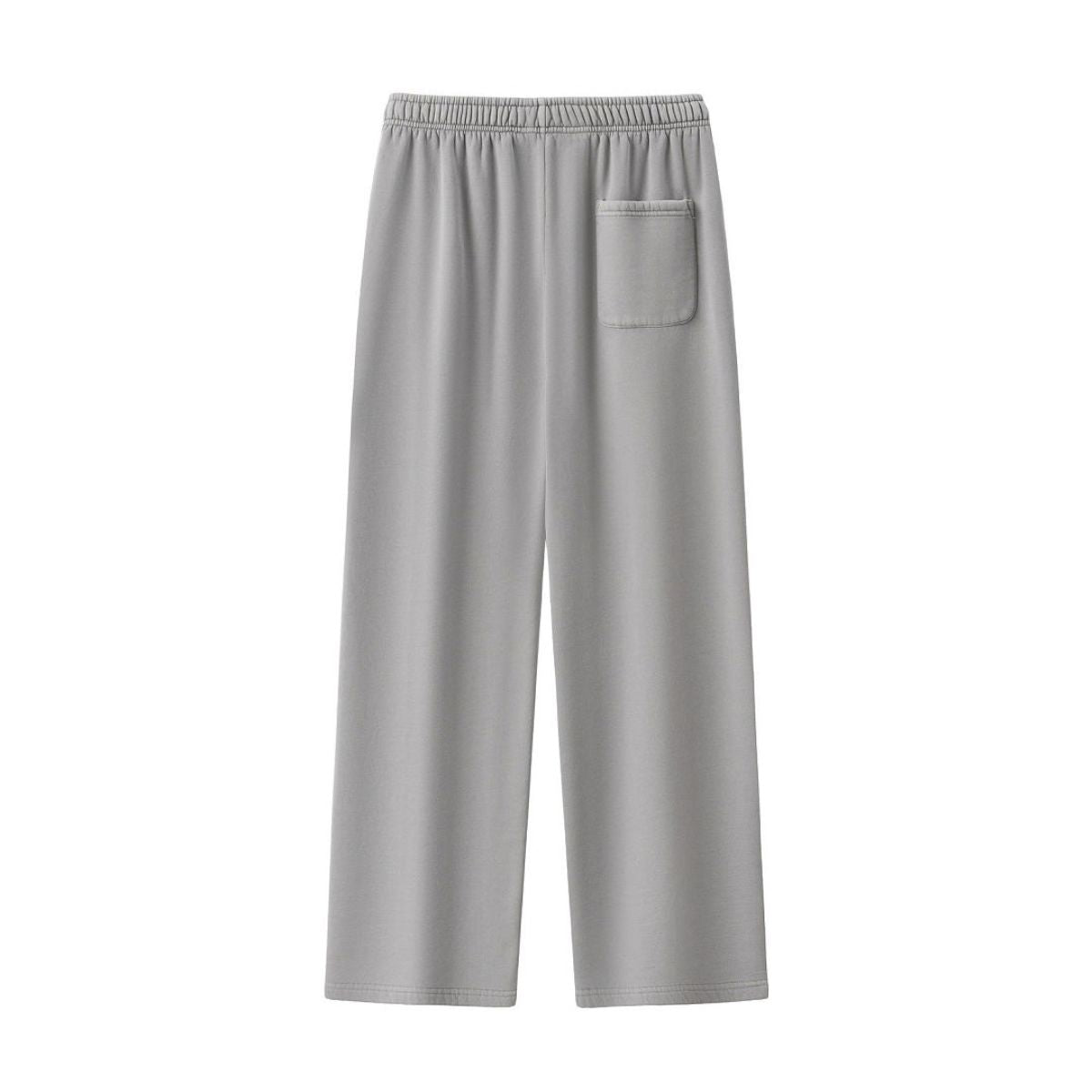 Vintage Washed Heavyweight Drawstring Wide Leg Casual Pants
