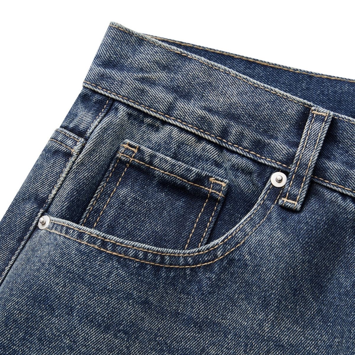Vintage Washed Faded Loose Wide Leg Jeans