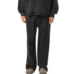 Raw Edge Heavyweight Washed Cotton Sweatpants