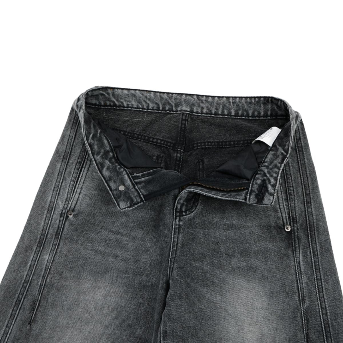 Washed American Streetwear Unisex Jeans