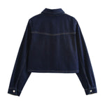 Vestido midi vaquero sin mangas con botones y aberturas en la parte delantera