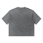 Snowflake Garment Dyed Waffle Knit Tee 340G