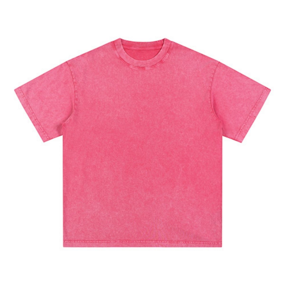 Washed Faded Baggy Cotton Tee 7.5oz