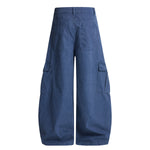 Side Pocket Cargo Casual Loose Fit Pants