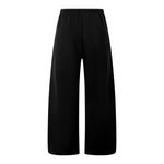 Quiet‑Luxury Old‑Money Heather Tailored Straight‑Leg Trousers