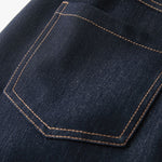 V-Neck Sleeveless Denim Midi Dress